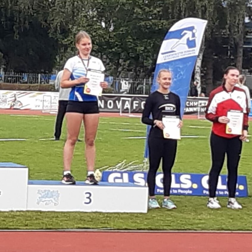 Hannah und Maike bei den Deutsche Jugendmeisterschaften in Rostock 