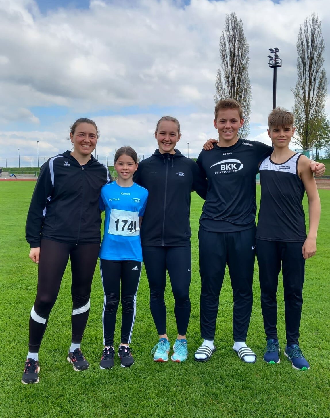 Kreis- und Regiotitel für Anna, Hannah und Lukas 
