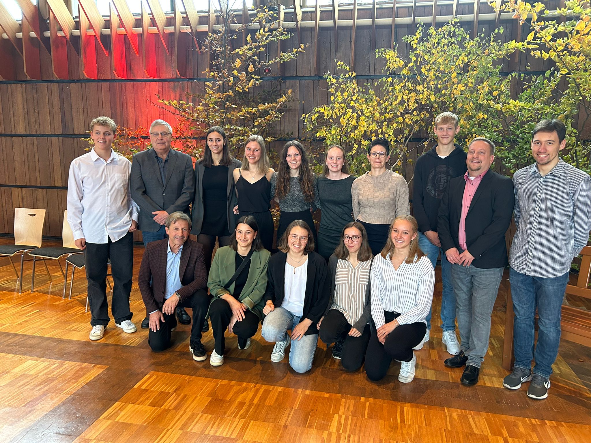 sportlerehrung gruppenbild