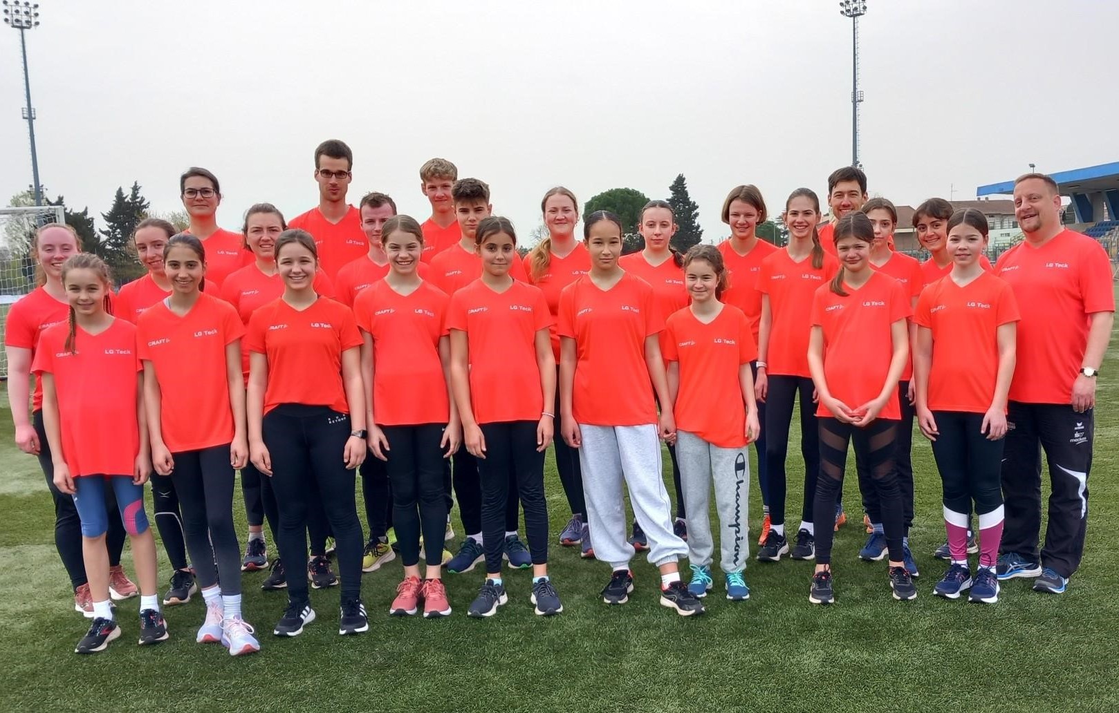Traininglager in Italien
