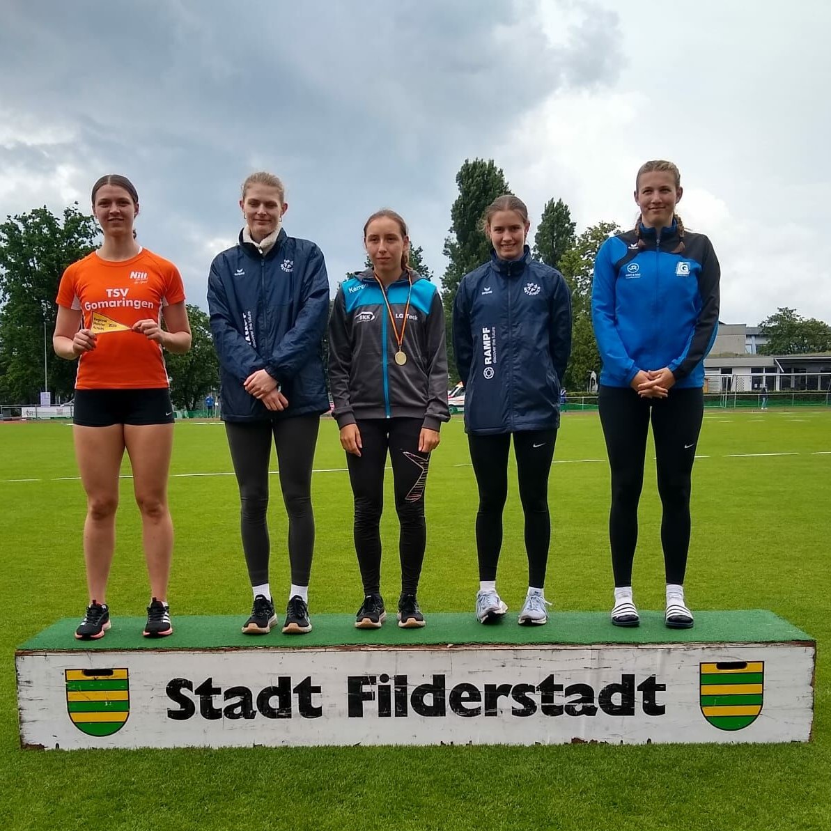 Bronze bei den Mehrkampfmeisterschaften in der Regionalwertung 