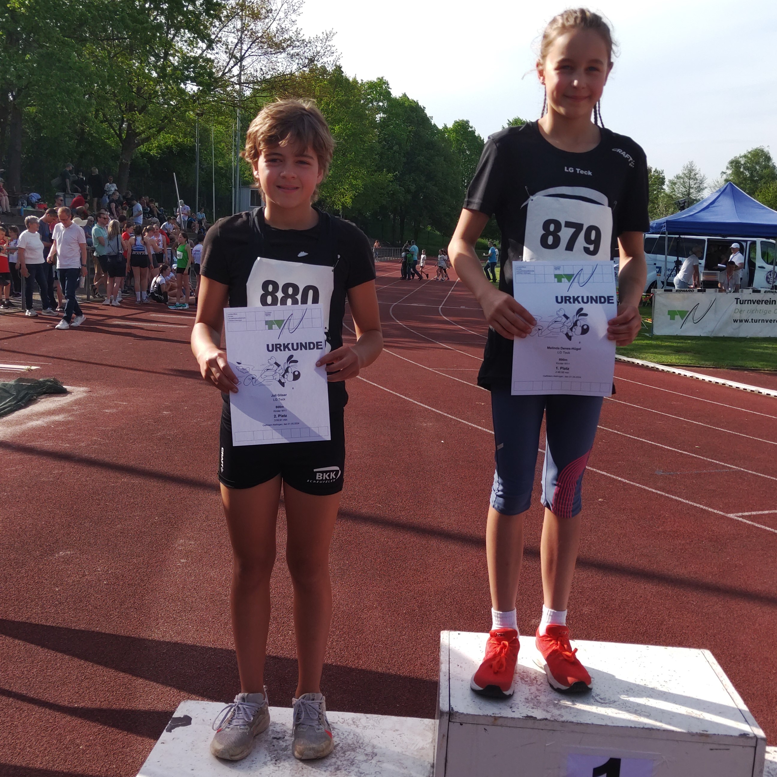 Sonniger Auftakt beim Schülersportfest in Nellingen
