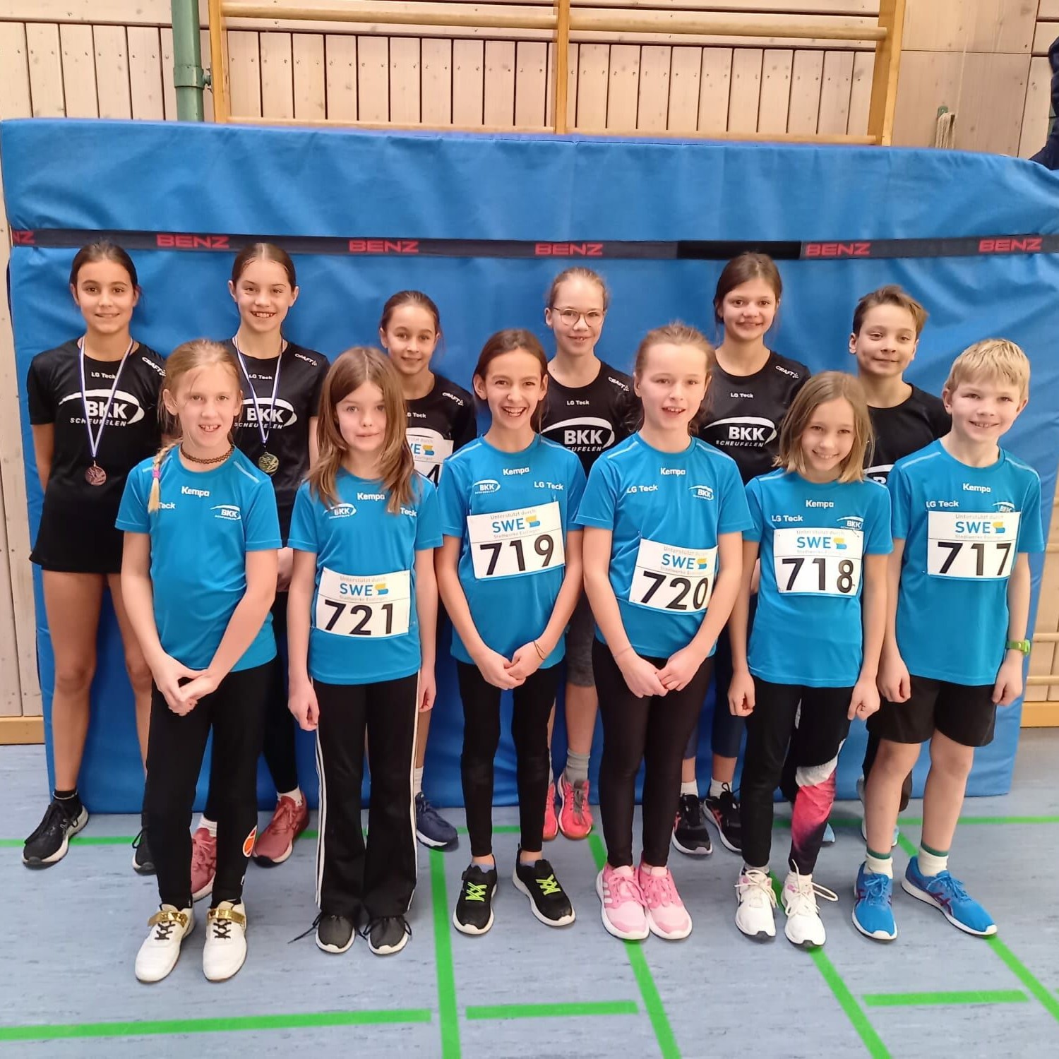 Gute Stimmung beim Denkendorfer Hallensportfest