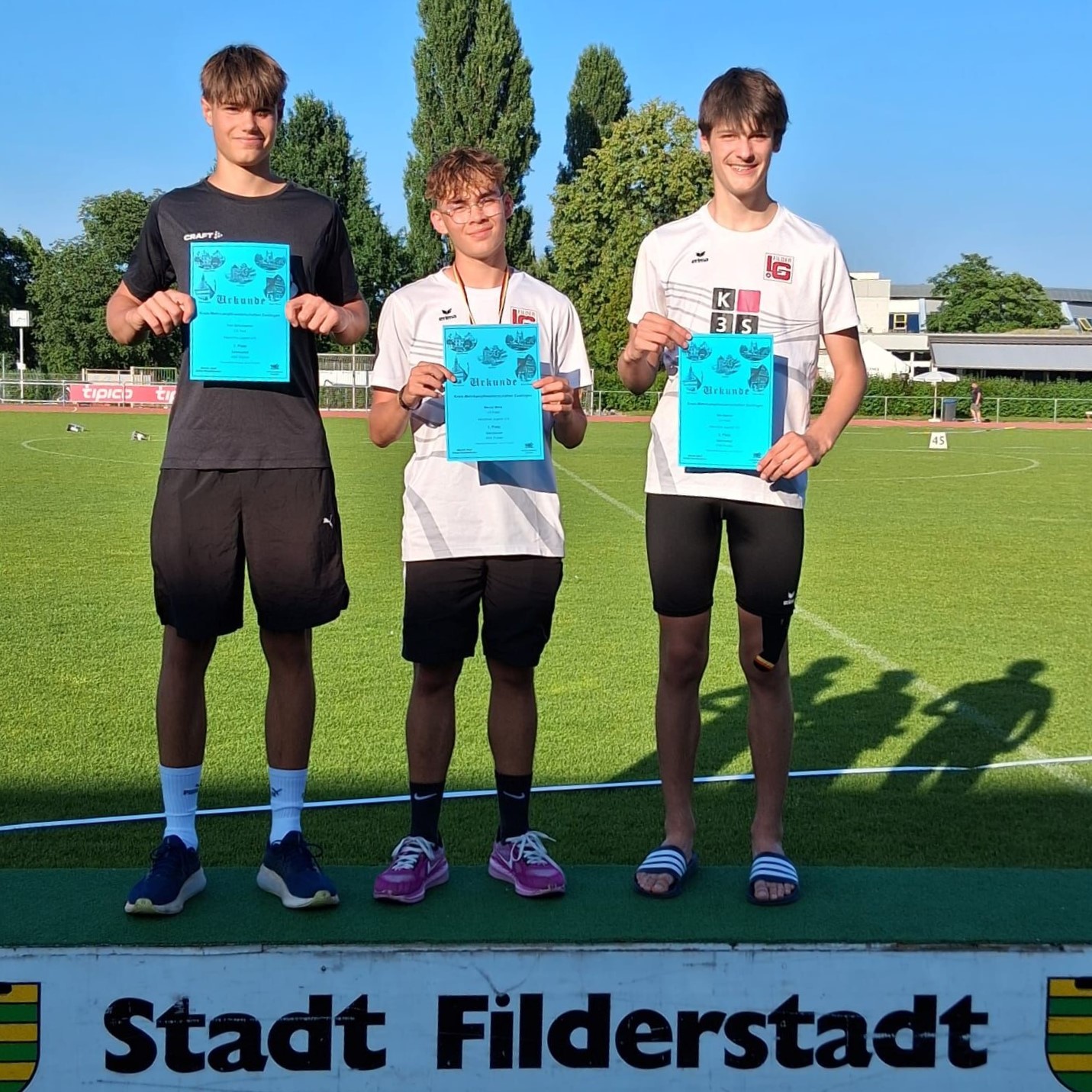 Hitzeschlacht in Bernhausen über 2 Tage