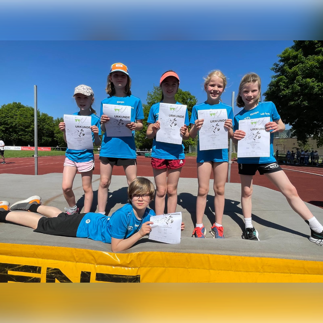Leichtathletik-Kids starten erfolgreich in die Saison 