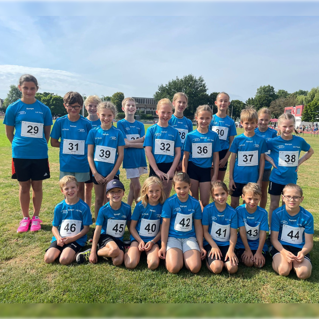 Erster Kinderleichtathletik-Wettkampf in Nürtingen