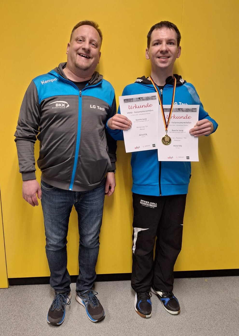 Württembergischer Meister im Sprung und Sprint