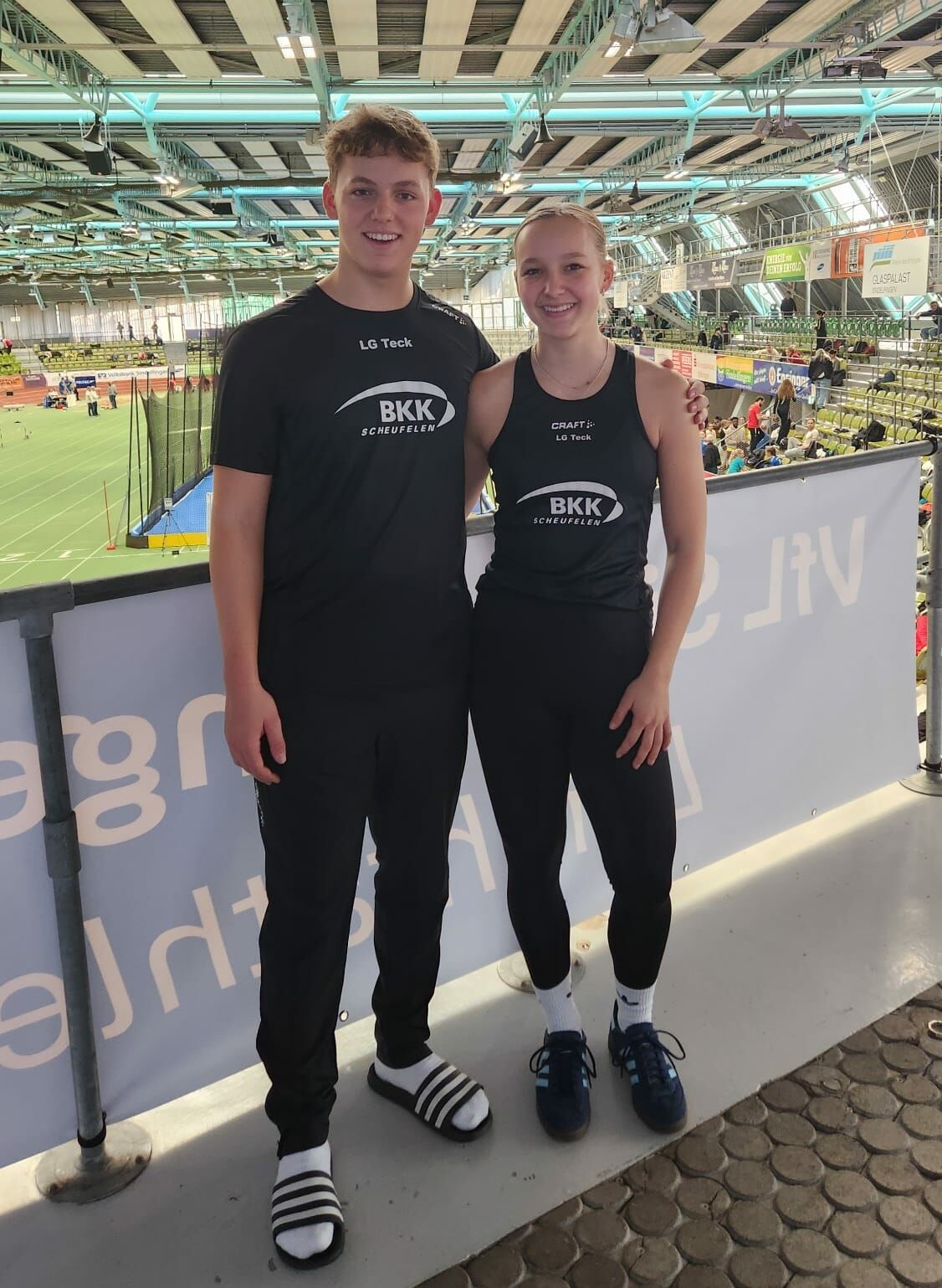 Neue Bestleistungen für Hannah und Lukas Melzer 