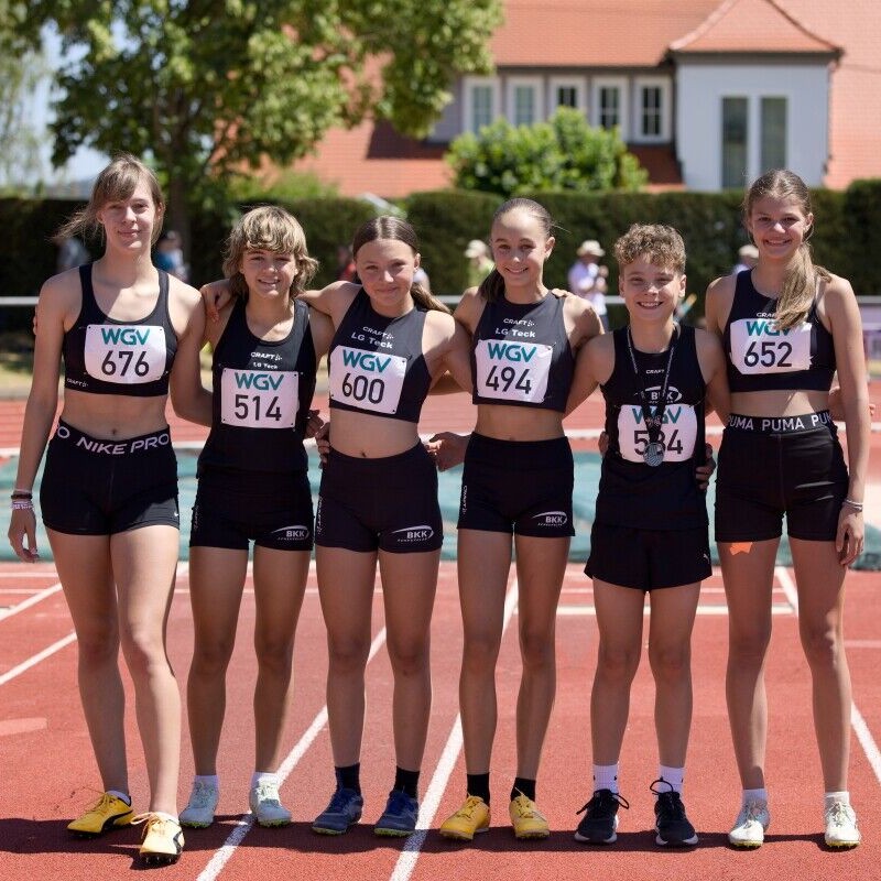 Württembergischer Meistertitel für die U14-Blockmehrkämpferinnen